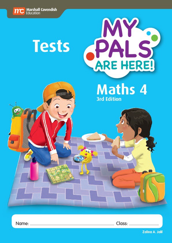 まなびwith4年生 My Pals Are Here Maths Tests 4 (3rd Edition) - Singapore Maths