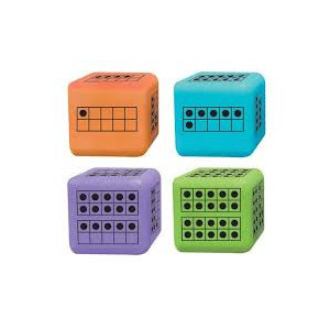 Ten Frames Dice 5cm 12pcs