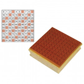 Stamp Hundreds Grid 1-100