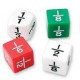 Dice Plastic Fraction 1.6m 6pc