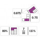 Dominoes Equivalent Mixed 28pc