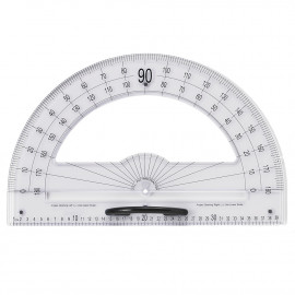 Transparent Semi Protractor