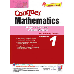 Conquer Mathematics (Shapes, Pattern, Picture Graphs) Book 1
