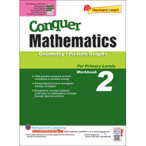 Conquer Mathematics (Geometry and Picture Graphs) Book 2