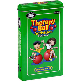 Therapy Ball Activities Fun Deck