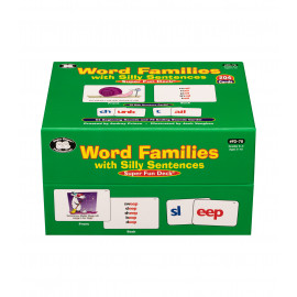 Word Families With Silly Sentences Fun Deck