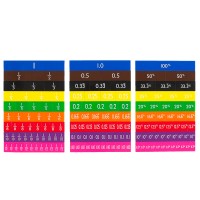 Equivalence Tiles – Mini Printed – 51pcs Polybag