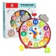 Clock Puzzle with Blocks – 13 Pieces