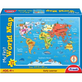 My First World Map Puzzle