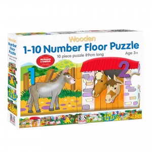 Number Floor Puzzle 10Pcs