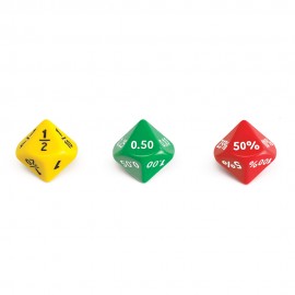 Dice Soft Plastic Equivalence 10 - Sided