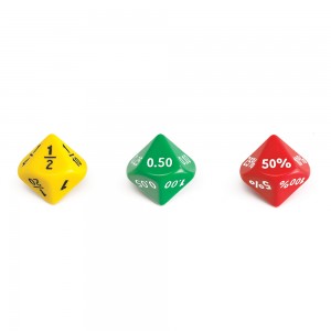 Dice Soft Plastic Equivalence 10 - Sided